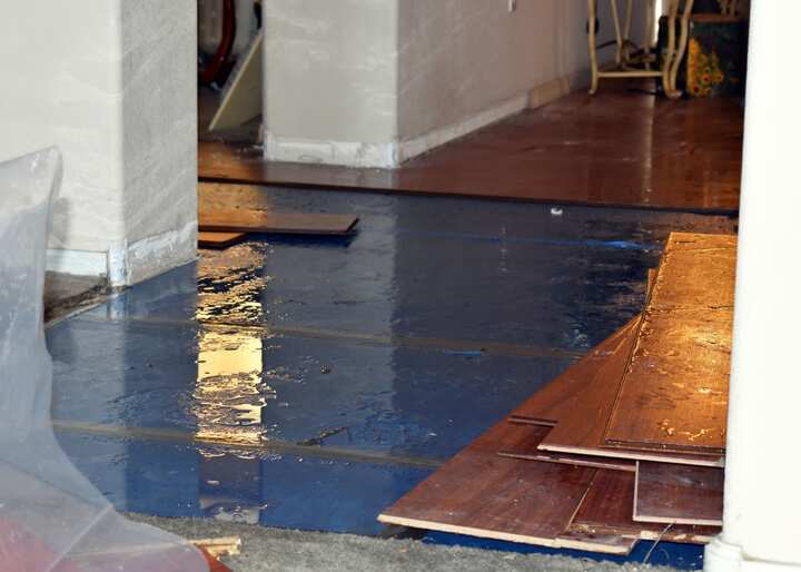 water damage Janesville