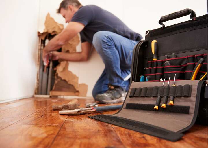 water damage restoration Janesville